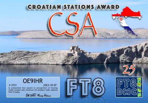 OE9IHR-CSA-II FT8DMC