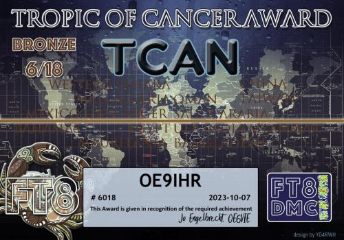 OE9IHR-TCAN-BRONZE FT8DMC