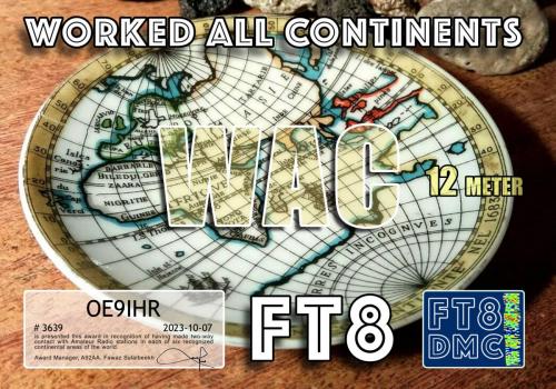 OE9IHR-WAC-12M FT8DMC