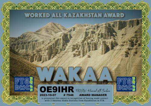 OE9IHR-WAKAA-WAKAA FT8DMC
