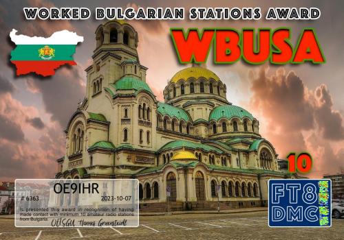 OE9IHR-WBUSA-III FT8DMC