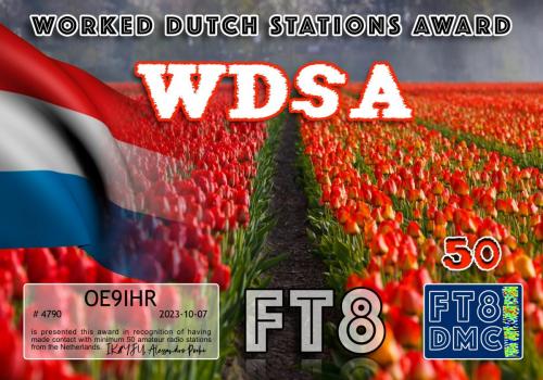 OE9IHR-WDSA-I FT8DMC