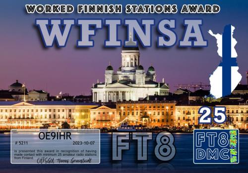 OE9IHR-WFINSA-II FT8DMC