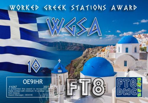 OE9IHR-WGSA-III FT8DMC