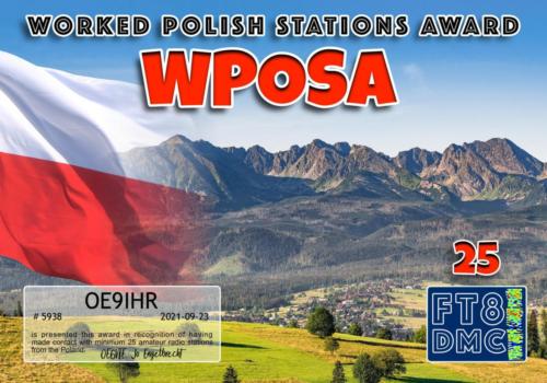 OE9IHR-WPOSA-II FT8DMC