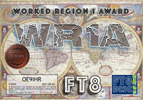 OE9IHR-WR1A-BRONZE FT8DMC