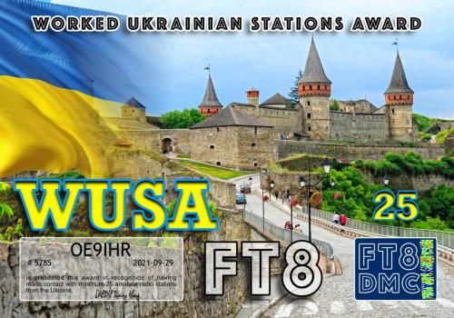 OE9IHR-WUSA-II FT8DMC