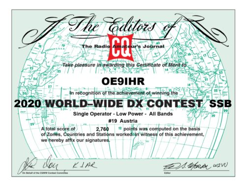 CQ WW SSB 2020