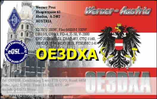 Callsign=OE3DXA VisitorCallsign=OE9IHR QSODate=2021-04-05 13 42 00 0 Band=60M Mode=FT8