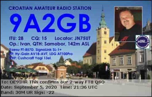 Callsign=9A2GB VisitorCallsign=OE9IHR QSODate=2020-09-05 21 36 00 0 Band=30M Mode=FT8
