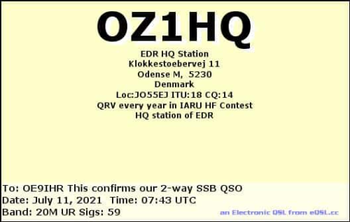 Callsign=OZ1HQ VisitorCallsign=OE9IHR QSODate=2021-07-11 07 43 00 0 Band=20M Mode=SSB
