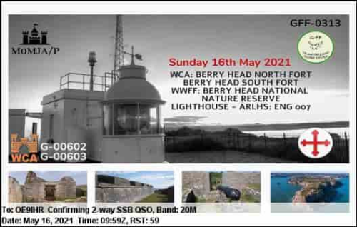 Callsign=M0MJA-P VisitorCallsign=OE9IHR QSODate=2021-05-16 09 59 00 0 Band=20M Mode=SSB