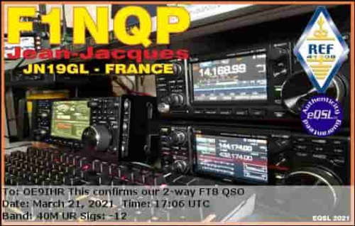 Callsign=F1NQP VisitorCallsign=OE9IHR QSODate=2021-03-21 17 06 00 0 Band=40M Mode=FT8