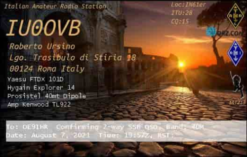 Callsign=IU0OVB VisitorCallsign=OE9IHR QSODate=2021-08-07 19 57 00 0 Band=40M Mode=SSB