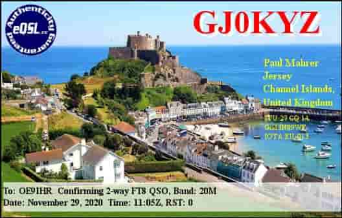 Callsign=GJ0KYZ VisitorCallsign=OE9IHR QSODate=2020-11-29 11 05 00 0 Band=20M Mode=FT8