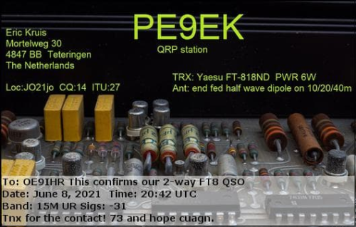 Callsign=pe9ek VisitorCallsign=OE9IHR QSODate=2021-06-08 20 42 00 0 Band=15M Mode=FT8