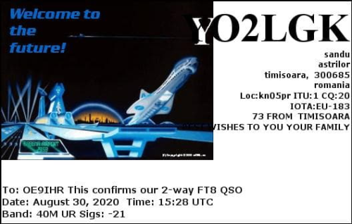 Callsign=YO2LGK VisitorCallsign=OE9IHR QSODate=2020-08-30 15 28 00 0 Band=40M Mode=FT8