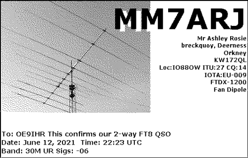 Callsign=MM7ARJ VisitorCallsign=OE9IHR QSODate=2021-06-12 22 23 00 0 Band=30M Mode=FT8