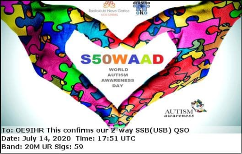 Callsign=s50waad VisitorCallsign=OE9IHR QSODate=2020-07-14 17 51 00 0 Band=20M Mode=SSB