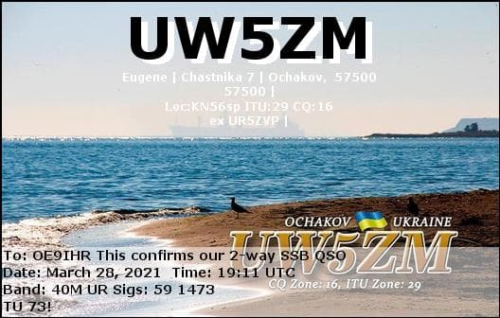 Callsign=UW5ZM VisitorCallsign=OE9IHR QSODate=2021-03-28 19 11 00 0 Band=40M Mode=SSB